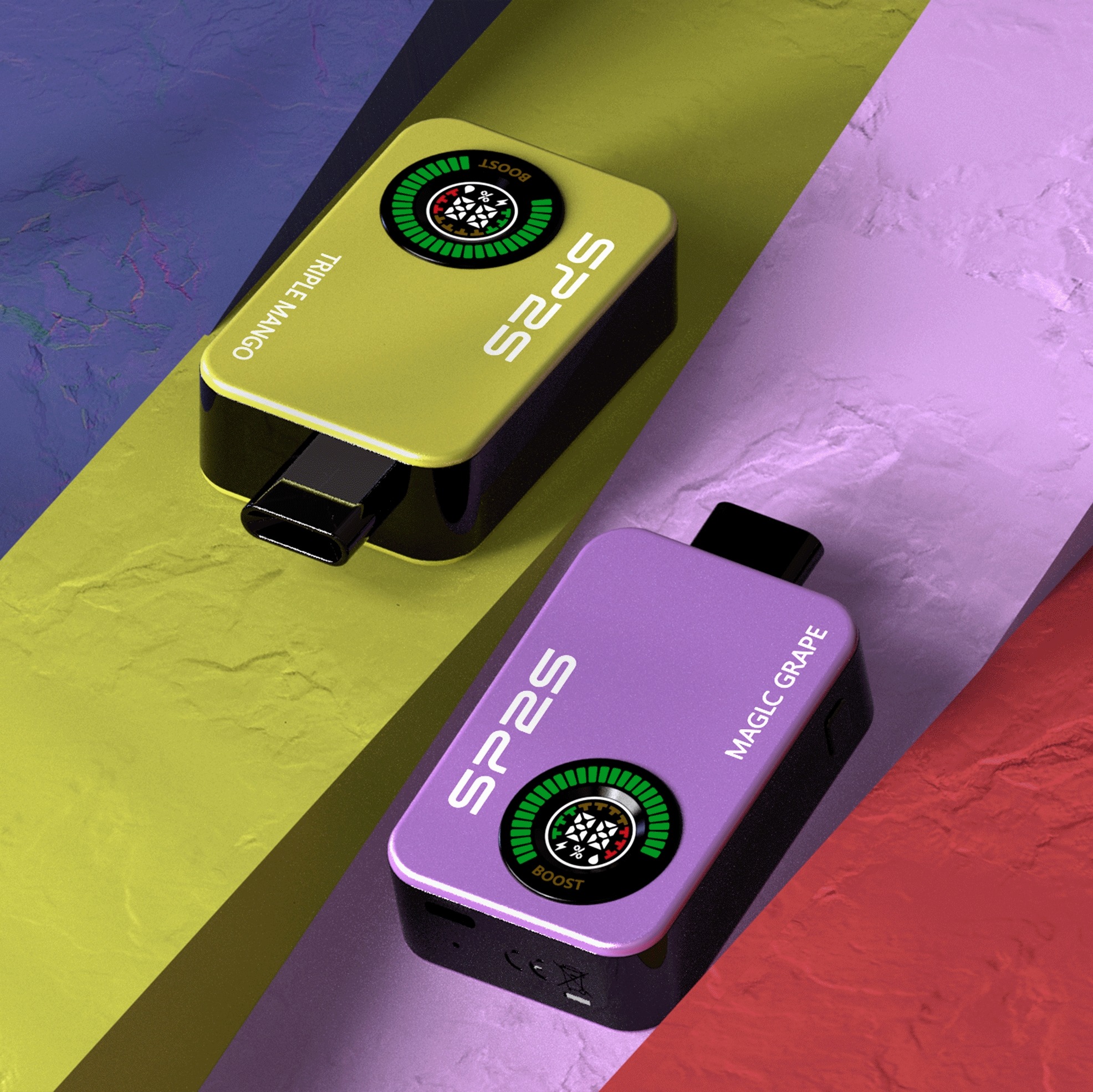 SP2S 拋棄式12000口 | 思博瑞一次性電子煙 | 雙模式切換、無煙科技黑馬